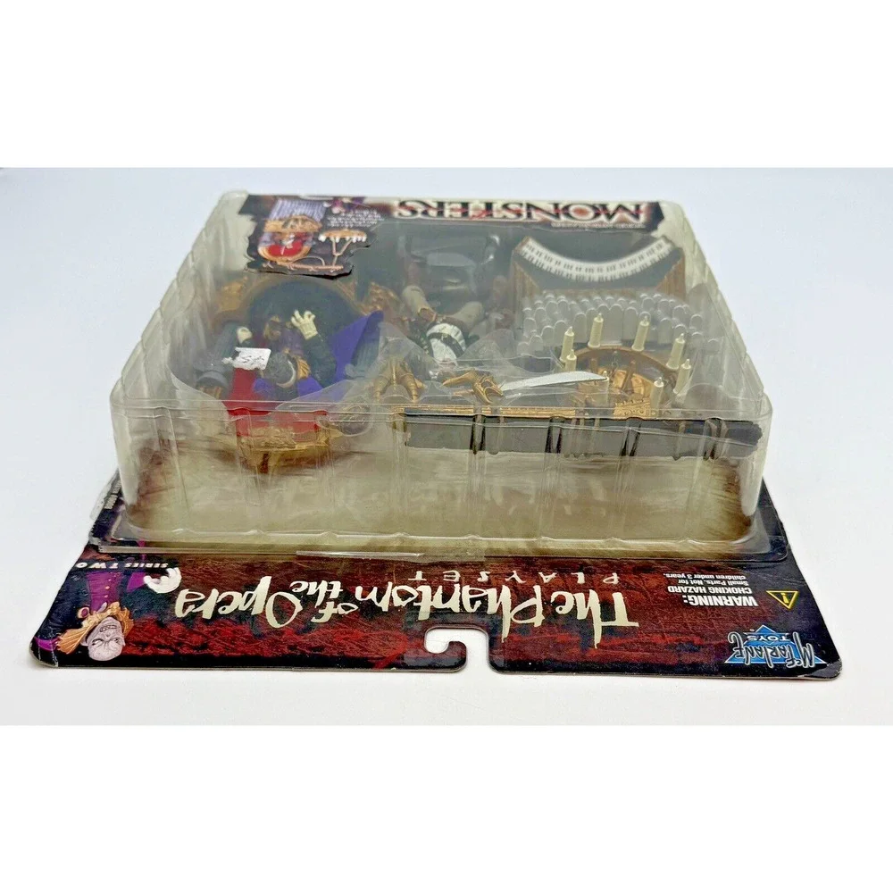 Open Box - McFarlane's Monsters Series 2 PHANTOM OF THE OPERA Playset - Complete